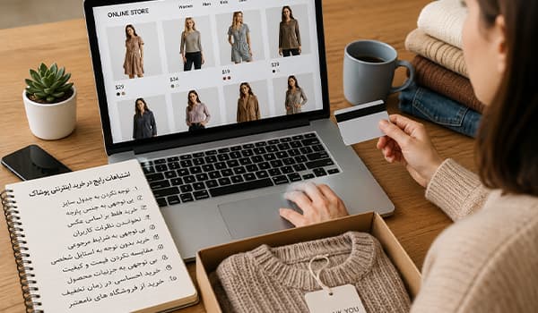 ۱۰ اشتباه رایج در خرید اینترنتی پوشاک + راهکار جلوگیری از آن‌ها
